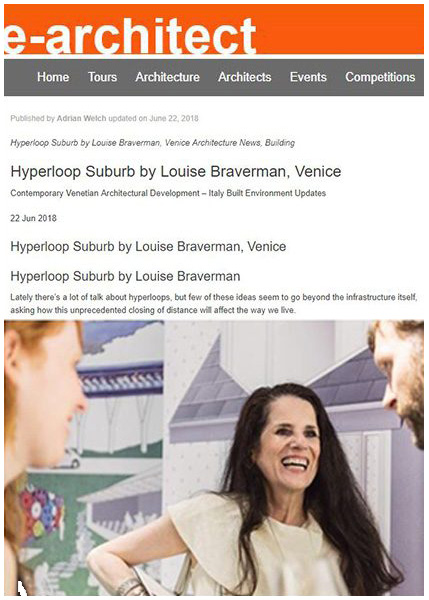 e-architect Hyperloop Suburb